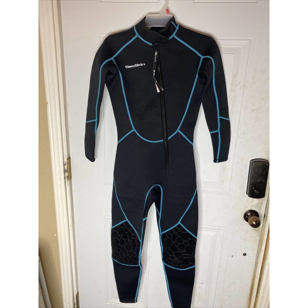 SeaSkin Women Size Small , Full Body Wetsuit , Front Zip , Great For Water Sport